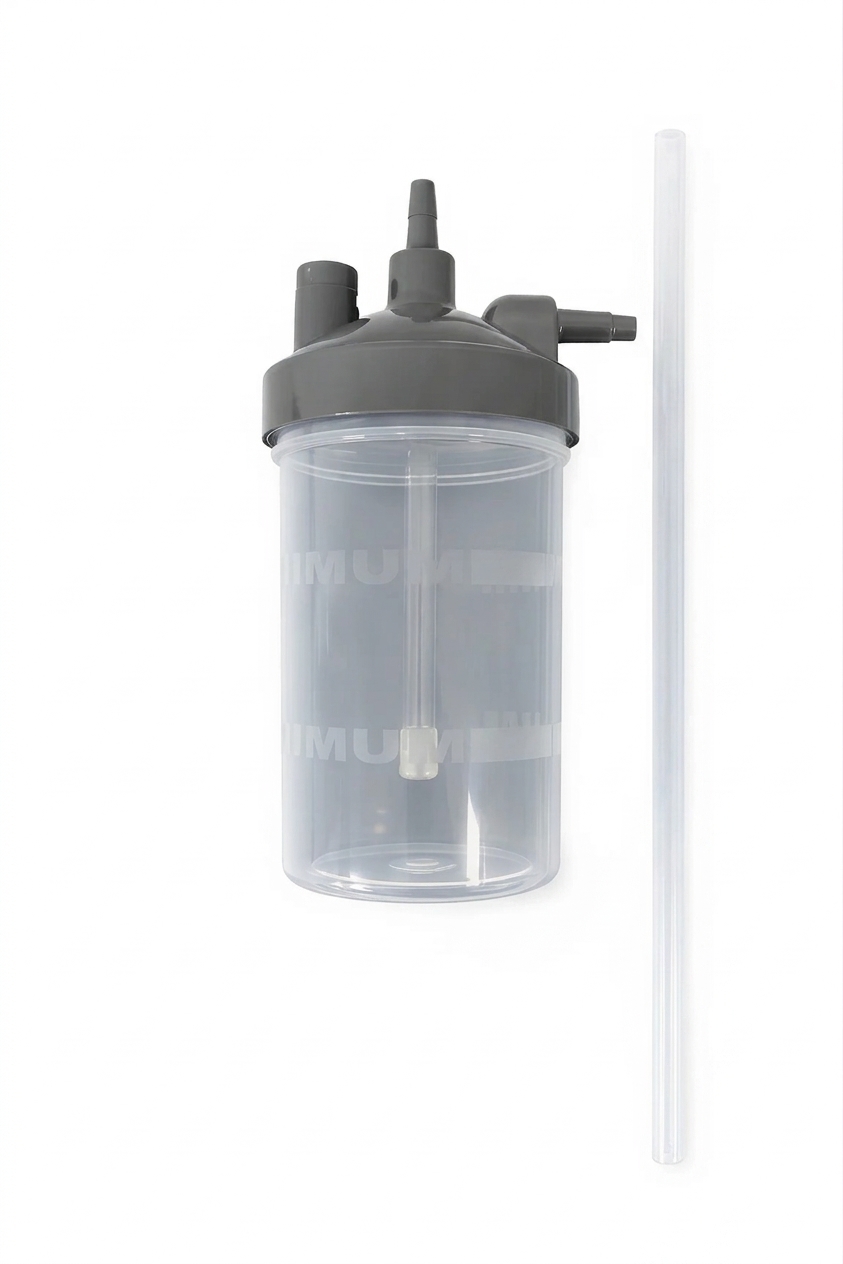 Imagen referencial de Vaso Humidificador para Concentrador de Oxígeno 8F-5 | Yuwell